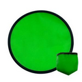 Green Flexible Nylon Flyer with Pouch